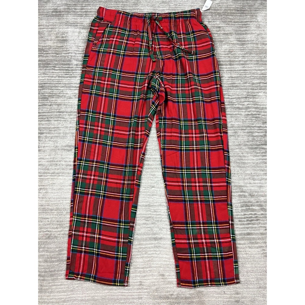 Old Navy Pajama Pants Womens Large Pull On Elastic Waist Cotton Match the Fam